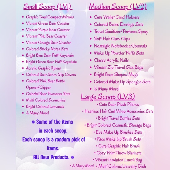 Care Bears Small Scoop Mystery Order🧸✨🌈 - Picture 4 of 4